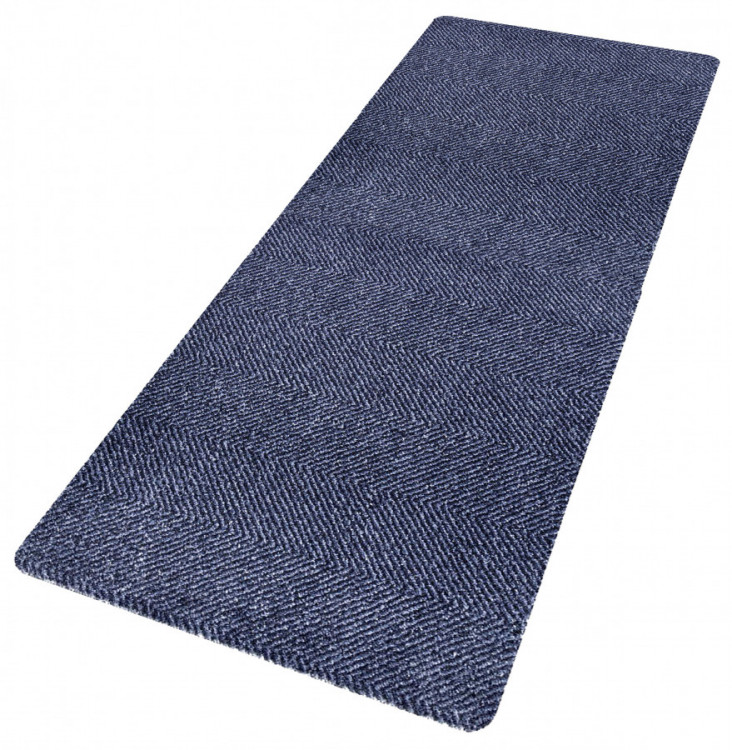 Rohožka Clean & Go 105348 Dark blue Black – na ven i na doma - na ven i na doma č.5