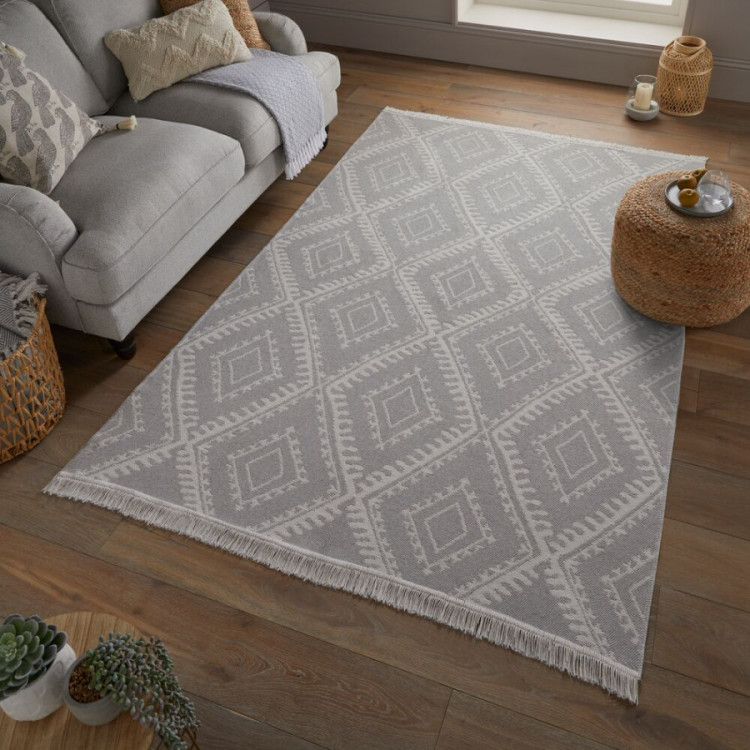 Kusový koberec Deuce Alix Recycled Rug Grey č.2